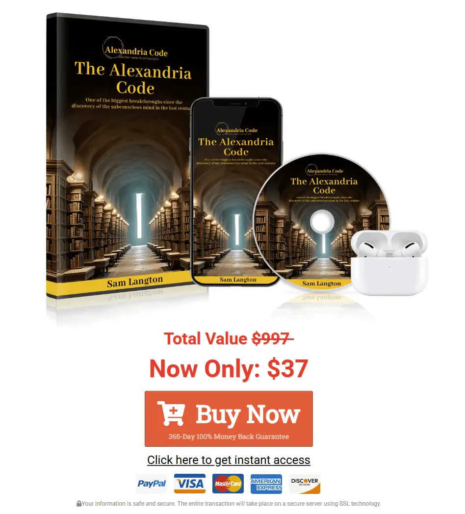 The Alexandria Code Price And Buy Label